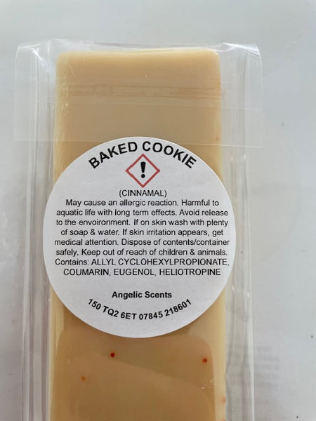 Baked Cookie Wax Melt Snap Bar