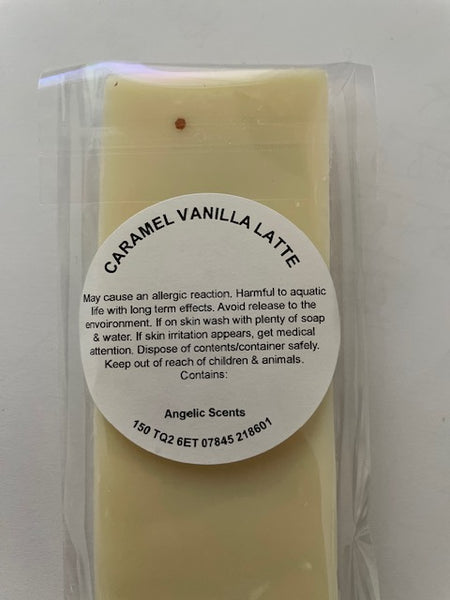 Caramel Vanilla Latte Wax Melt Snap Bar