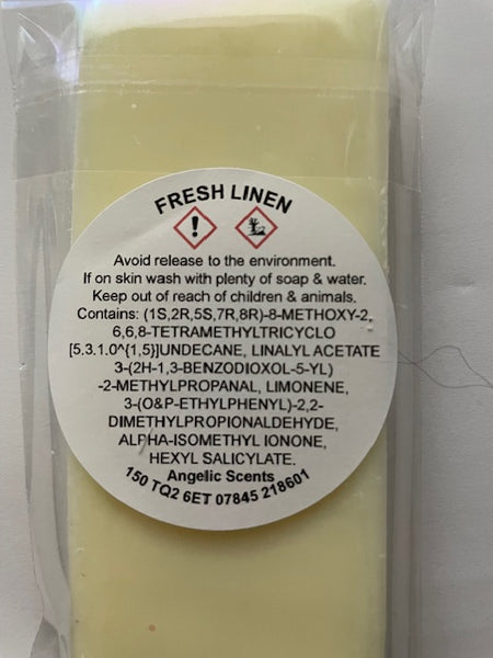 Fresh Linen Wax Melt Snap Bar