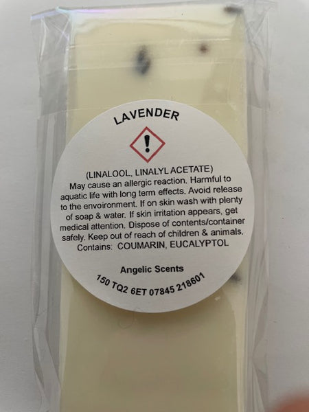 Lavender Wax Melt Snap Bar