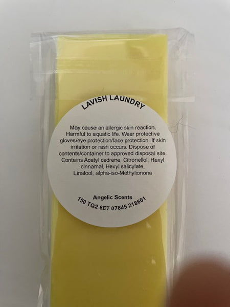 Lavish Laundry Wax Melt Snap Bar