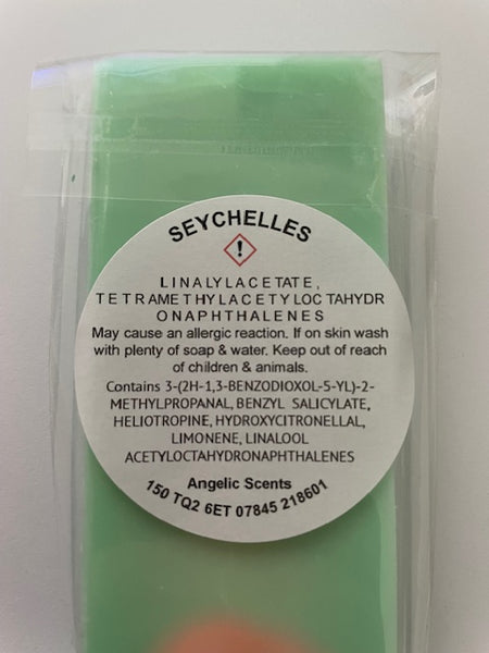 Seychelles Wax Melt Snap Bar
