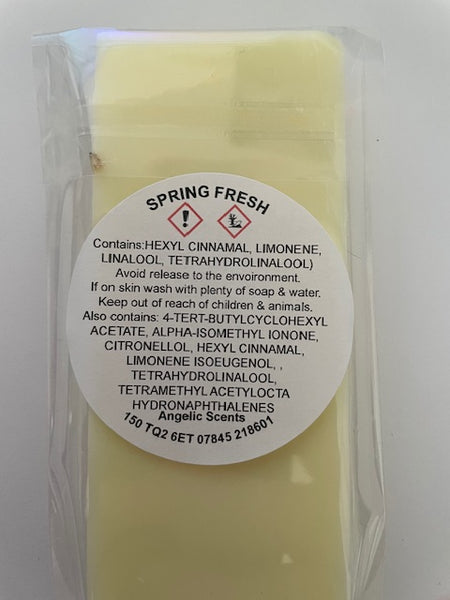 Spring Fresh Wax Melt Snap Bar