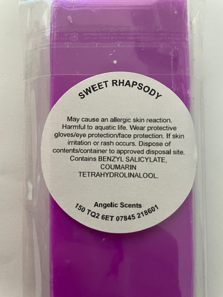 Sweet Rhapsody Wax Melt Snap Bar