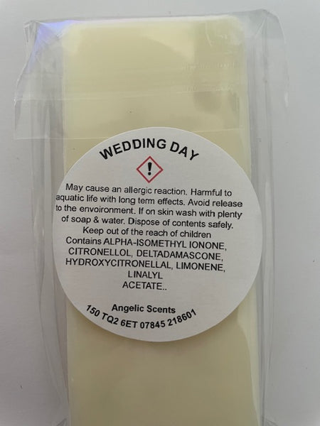 Wedding Day Wax Melt Snap Bar
