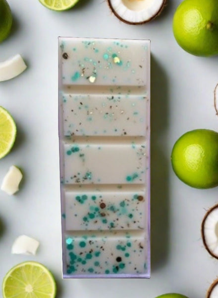 coconut lime wax melt snap bar
