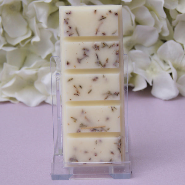english pear and freesia wax melt snap bar