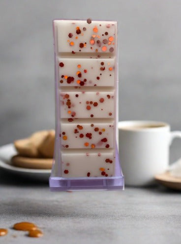 caramel vanilla latte wax melt snap bar