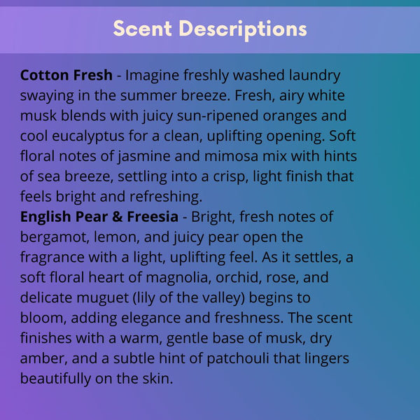 Scented Candles, 9cl, Soy Wax