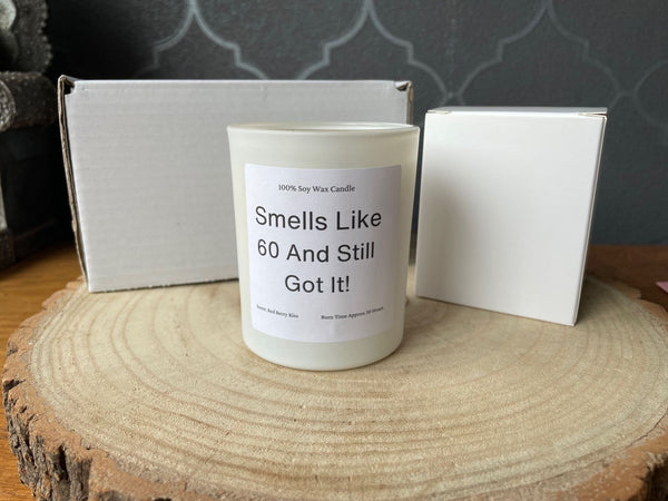 60th Birthday Candle Gift