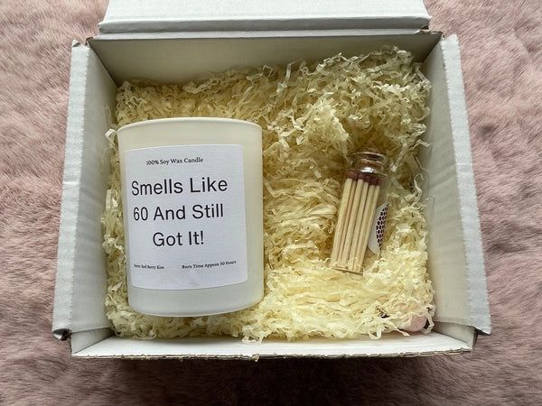 60th Birthday Candle Gift