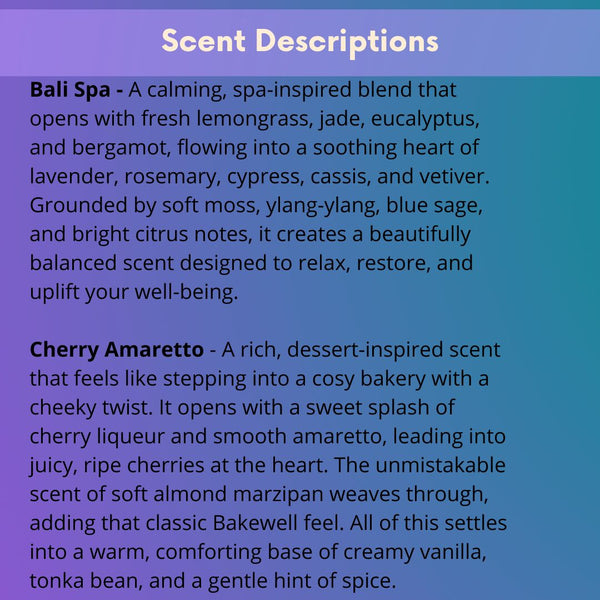 Scented Candles, 9cl, Soy Wax