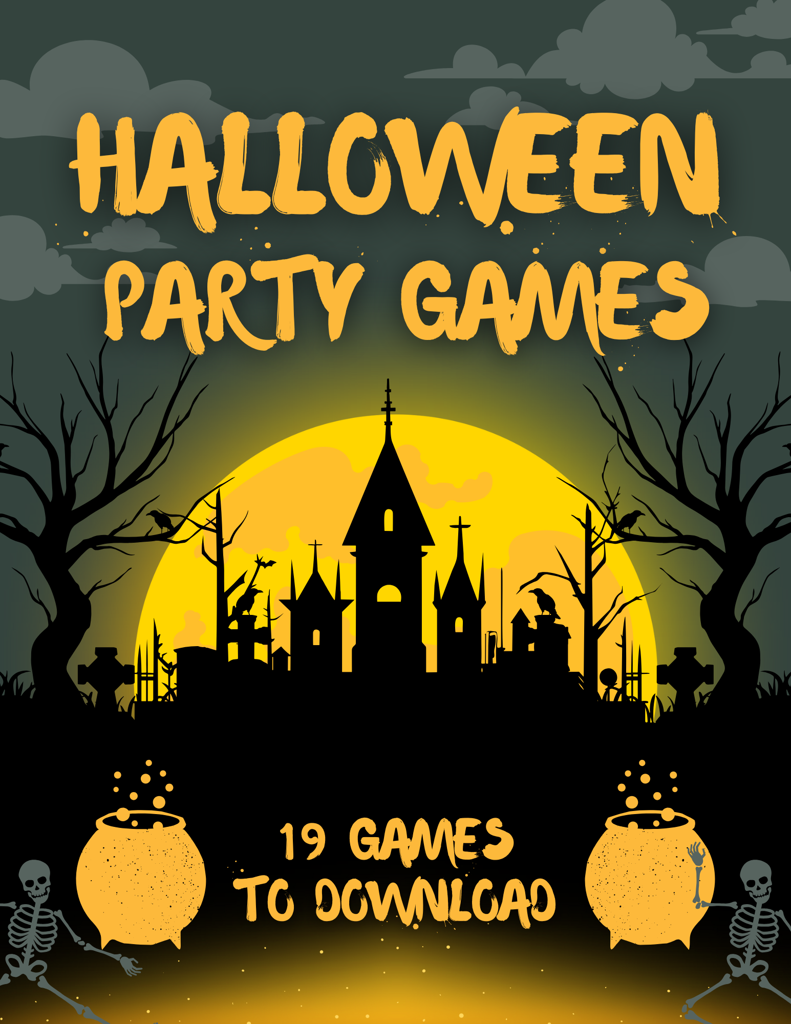Halloween Party Games - Digital Download