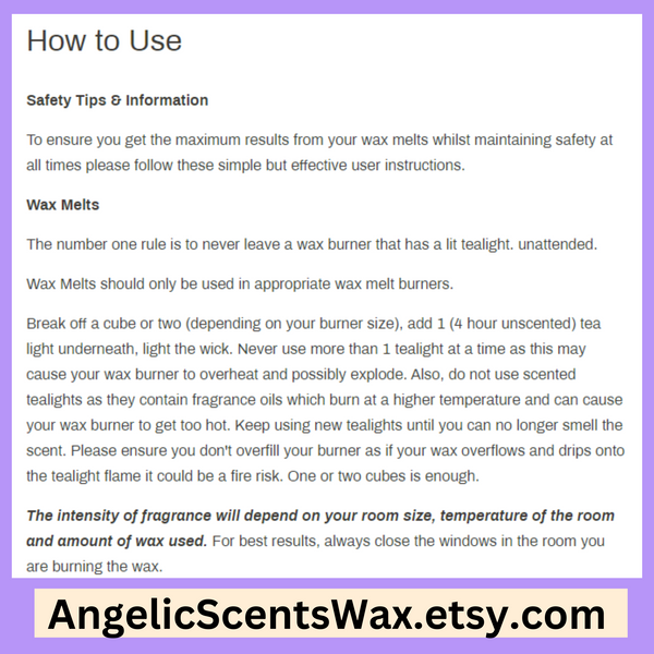 Spa Ritual Wax Melt Snap Bar