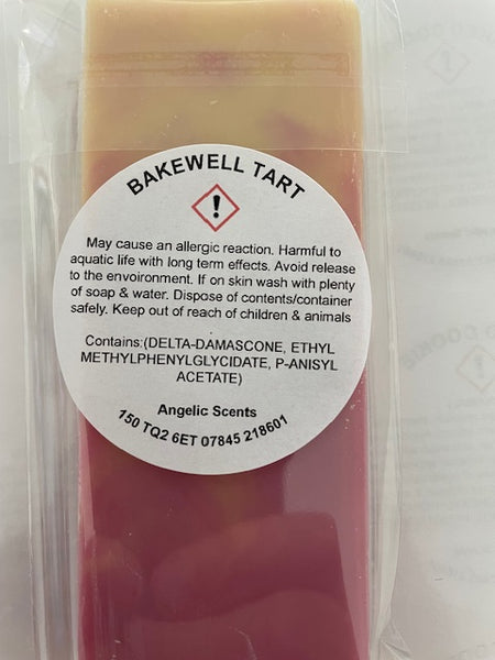 Bakewell Tart Wax Melt Snap Bar
