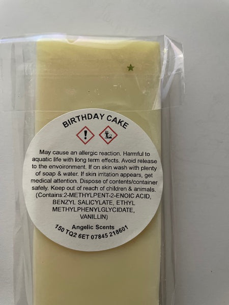 Birthday Cake Wax Melt Snap Bar