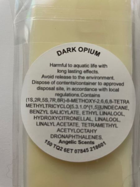 Dark Opium Wax Melt Snap Bar