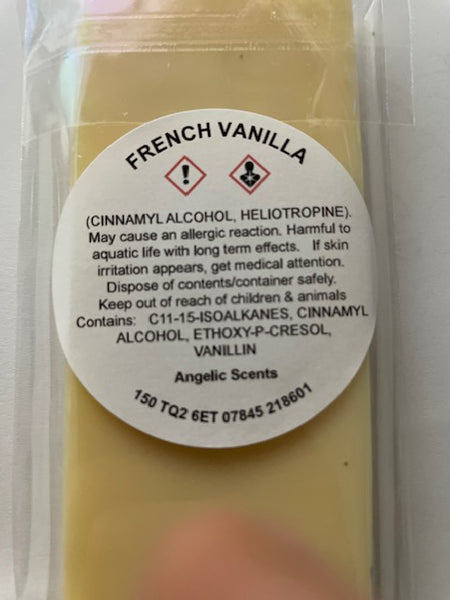 French Vanilla Wax Melt Snap Bar