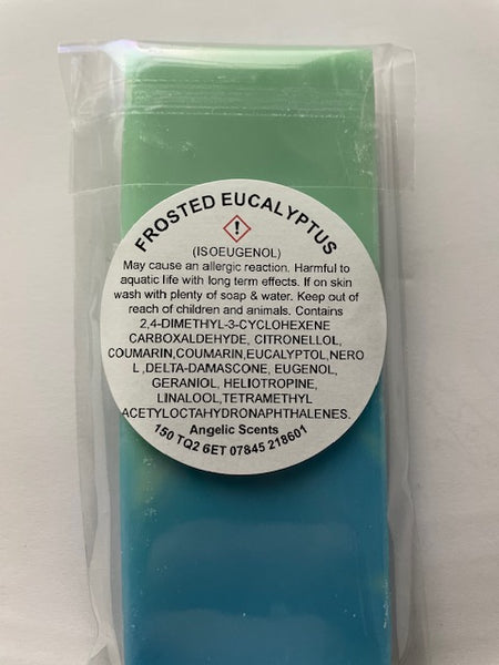 Frosted Eucalyptus Wax Melt Snap Bar