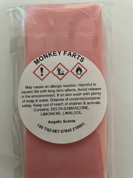 Monkey Farts Wax Melt Snap Bar