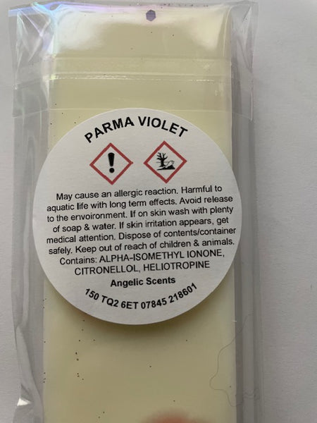 Parma Violet Wax Melt Snap Bar