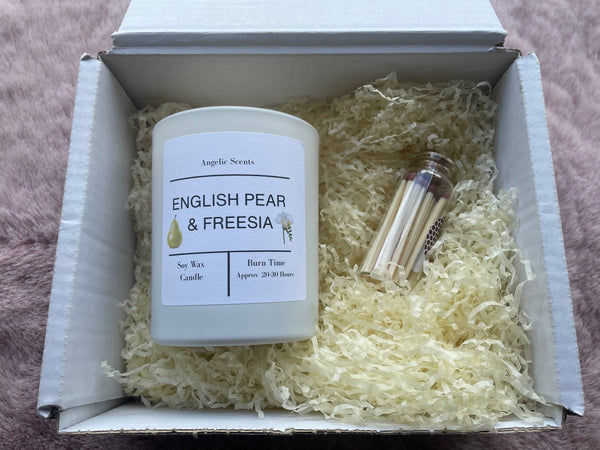 English Pear & Freesia 20CL Soy Wax Candle