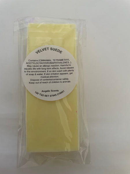 Velvet Suede Wax Melt Snap Bar