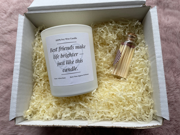 Bestie Gift Candle, 20cl, Soy Wax