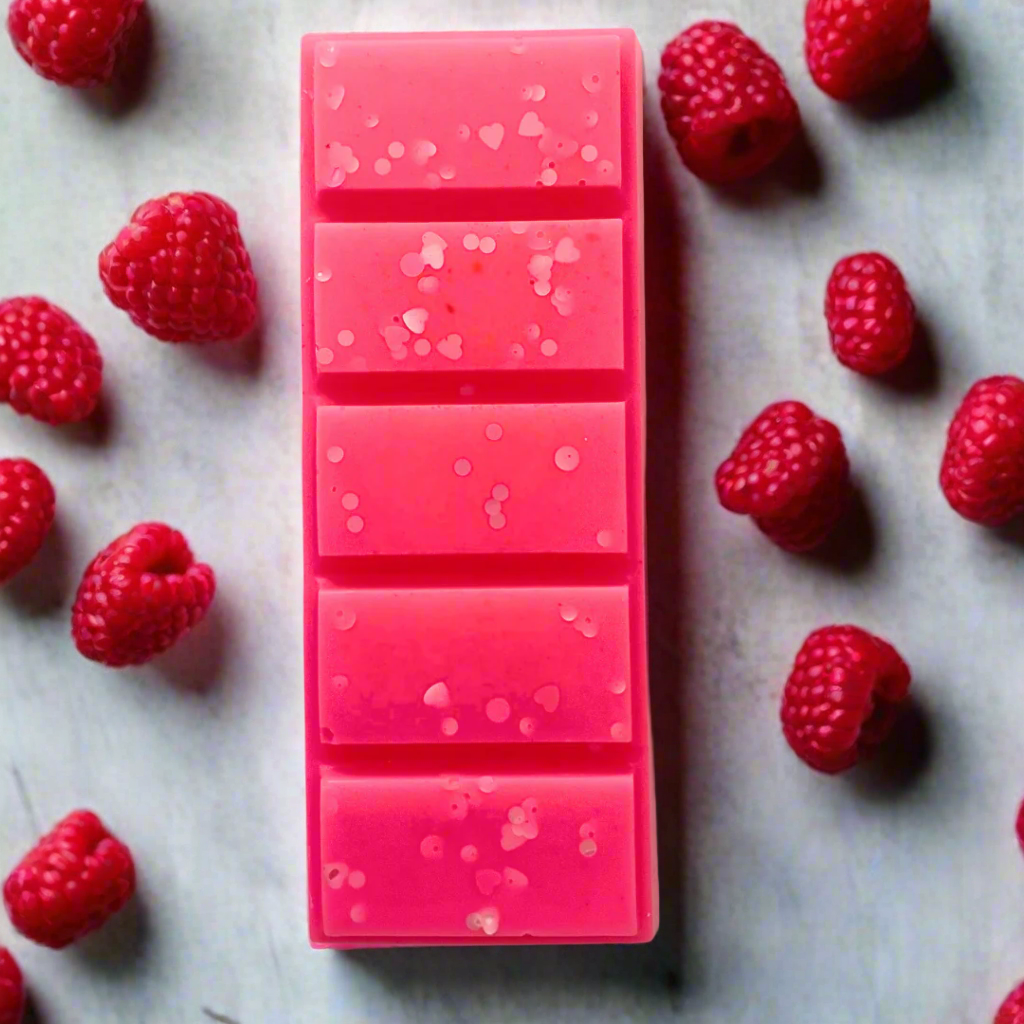 raspberry snap bar wax melts