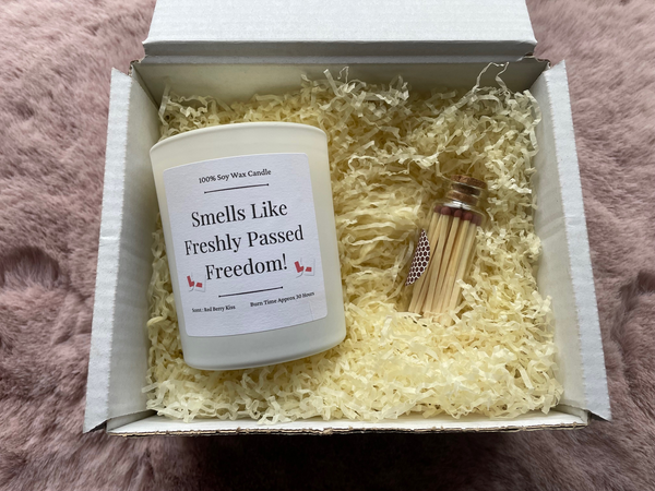 Driving Test Pass Gift Candle, 20cl, Soy Wax
