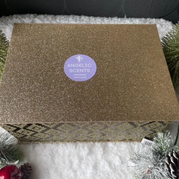 Christmas Wax Melt Gift Set with Wax Burner