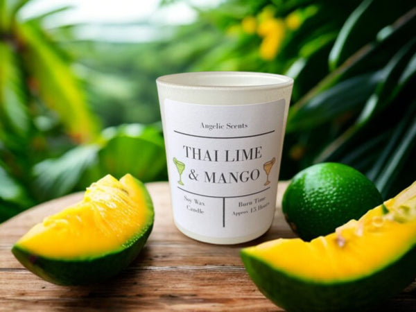 Thai Lime & Mango Soy Wax Candle