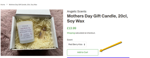 Personalised Mothers Day Gift Candle, 20cl, Soy Wax