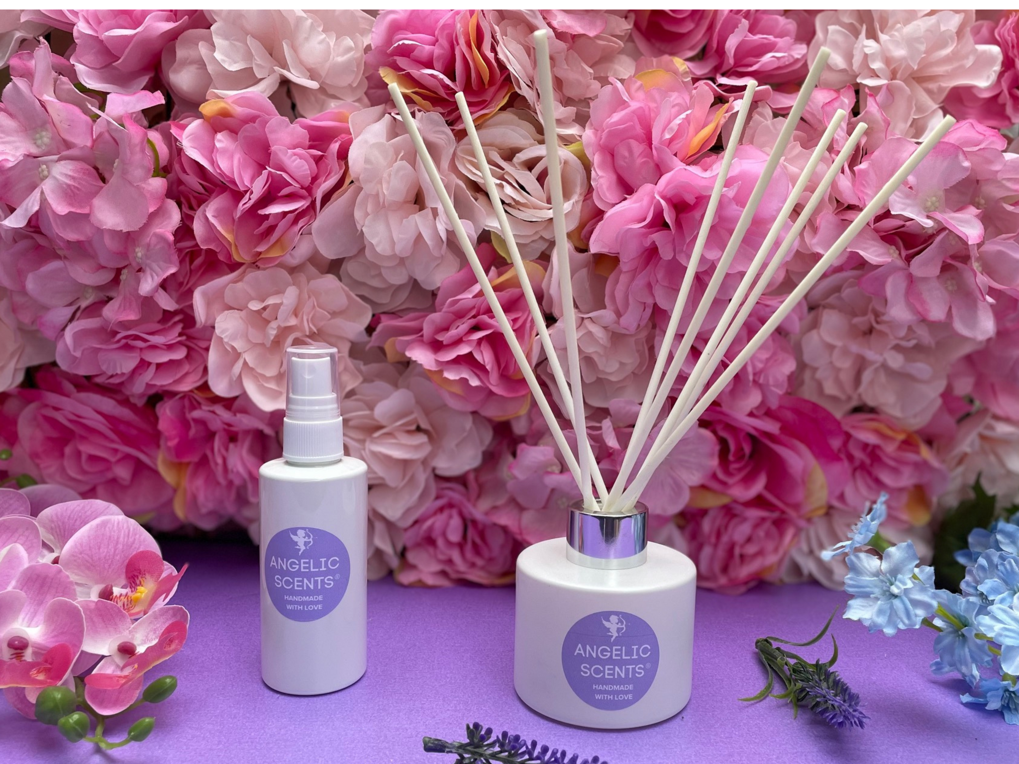 Reed Diffuser and Room Spray Home Fragrance Set