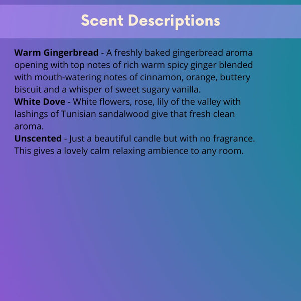 Scented Candles, 9cl, Soy Wax