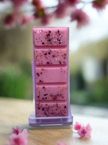 cherry blossom wax melt snap bar