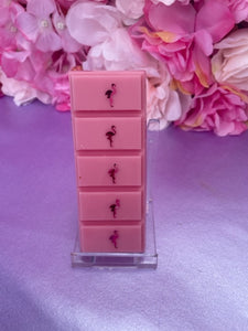 pink flamingo wax melts